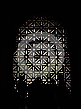 Mezquita - Cordoba Cathedral screened window photo