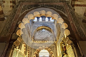 Mezquita de Cordoba, the great Mosque in Cordoba, Spain. photo
