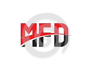 MFD Letter Initial Logo Design