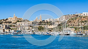 Mgarr harbour and marina