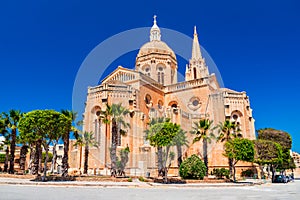 Mgarr, Malta - Gothic church in Gozo Island photo