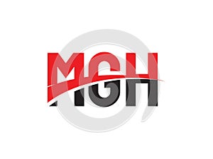 MGH Letter Initial Logo Design