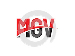 MGV Letter Initial Logo Design