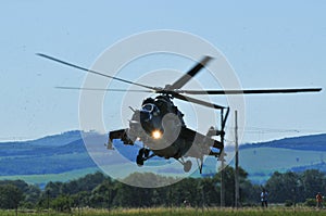 Mi-24 helicopter