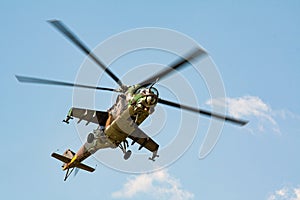 Mi-24 Hind Helicopter