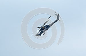 Mi-28N helicopter from Berkuty display team