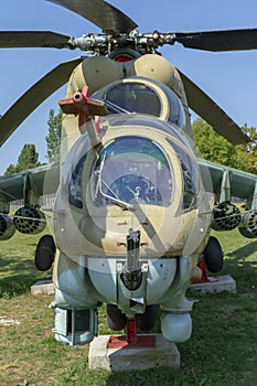 MI-24 helicopter