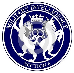 MI6 Logo Button