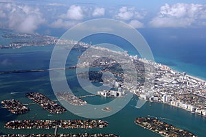 Miami Beach Area Aerial