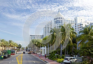 Miami Beach. Collins Avenue.