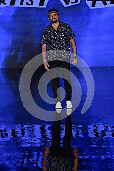 Desinger Fernando Alberto walks the runway at the Fernando Alberto Atelier Show during Miami Swim Week