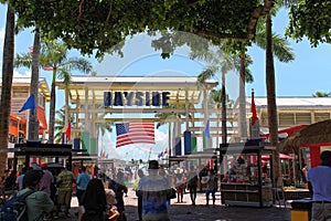 Miami International Boat Show. Downtown Miami, Bayside