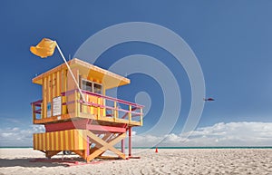 Miami Beach Florida, lifeguard house