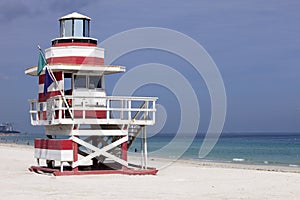 Miami Beach Lifeguard Stand