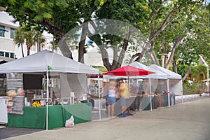 Miami Beach Lincoln Road farmers market