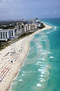 Miami Beach shoreline