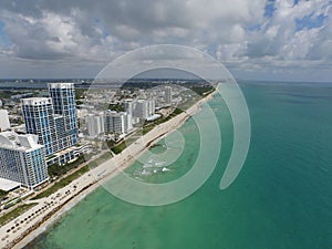 Miami Beach from the sky