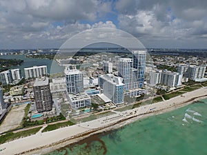 Miami Beach from the sky