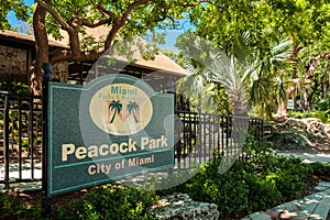 Peacock Park Miami