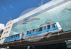 Miami Monorail Train