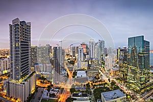 Miami Skyline photo