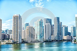 miami skyscraper building skyline. miami skyscraper skyline in florida.