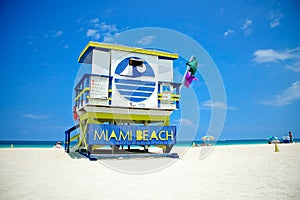 Miami South Beach Lifeguard Stand