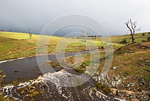 Mianga Creek after recent Rainfall