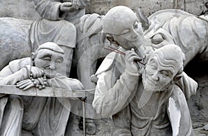 Mianyang, China: Sheng Shui Temple Buddha Figures