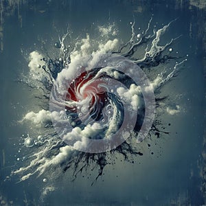 Miasmal Cloud Vortex Splatter A splatter that forms a noxious mi