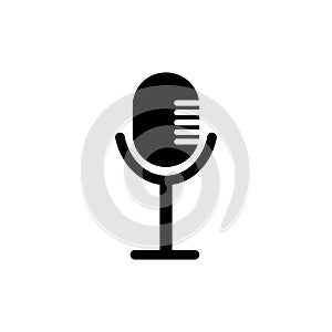 Mic design vector illustration