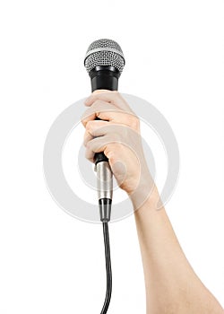 Mic in hand