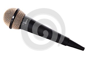 Mic isolated on white