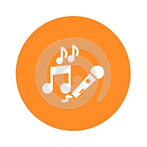 Mic Vector icon which can easily modify or edit