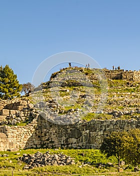 Micenas Fort, Peloponnese, Greece photo