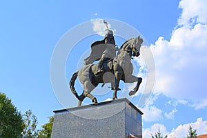 Michael the Brave. Typical urban landscape in the village Craiova