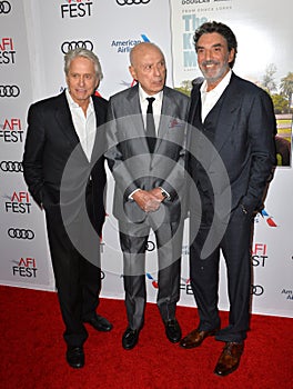 Michael Douglas, Alan Arkin & Chuck Lorre