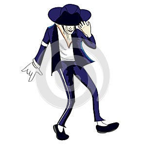 Michael Jackson cartoon