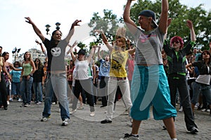 Michael Jackson dance tribute, Romania