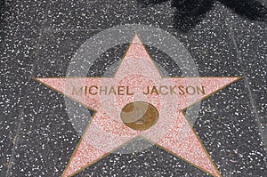 Michael Jackson, Walk of fame