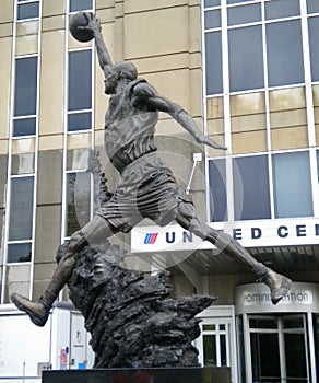 Micheal Jordan Statue, Chicago Illinois