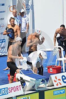 Michael Phelps, Alain Bernard, Open edf 2010