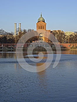 Michaelkirche and engelbecken, Berlin