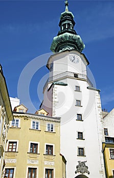 The Michaels gate in Bratislava, Slovakia