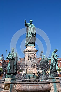 Michaelsbrunnen in Bamberg