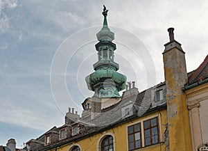 Michalská věž v Bratislavě na Slovensku.