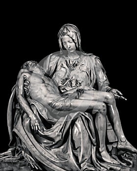 Michealangelo Masterpiece La Pieta Sculpture