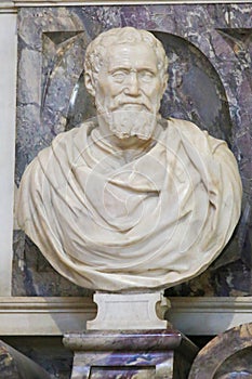 Michelangelo - Bust in Santa Croce, Florence