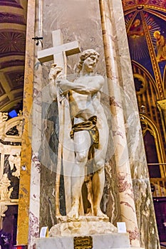 Michelangelo Christ Santa Maria Sopra Minerva Church Rome Italy