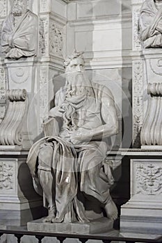 Michelangelo Moses Tomb of Pope Julius II - Rome